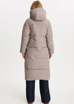 Lange puffer jacket