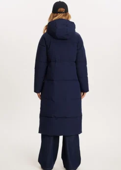 Lange puffer jacket