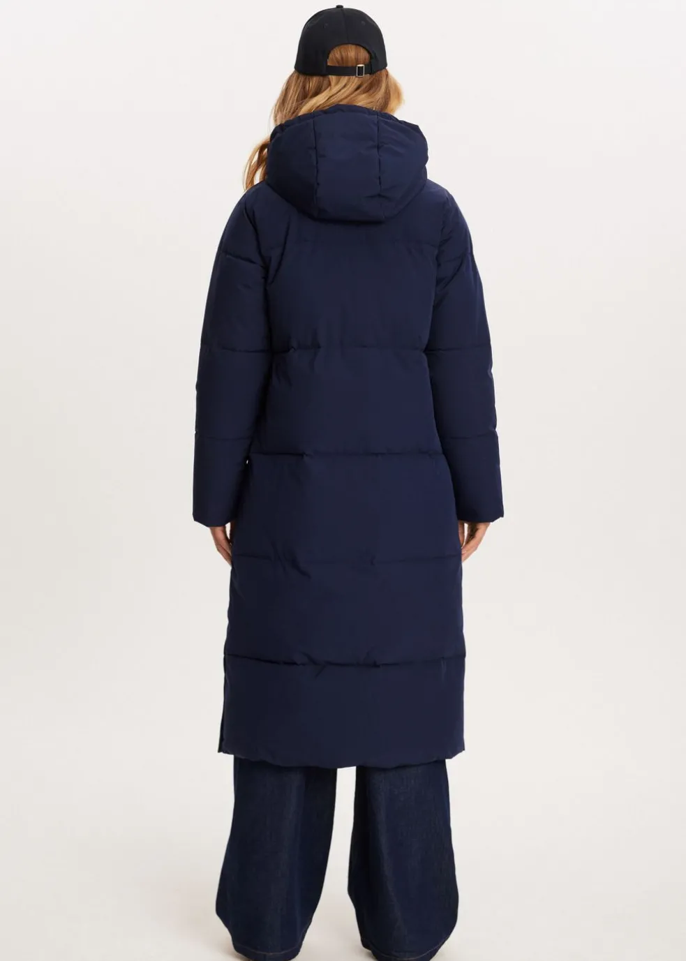 Lange puffer jacket