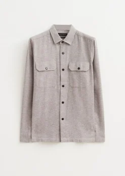 Melange overshirt