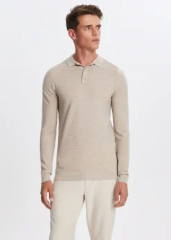 Merinowol polo