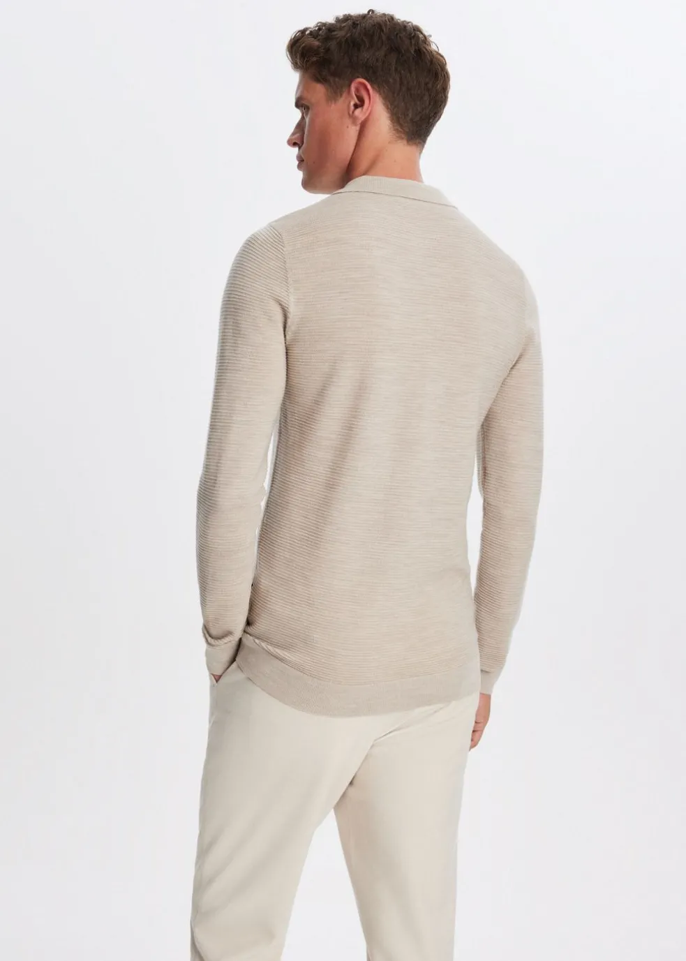 Merinowol polo
