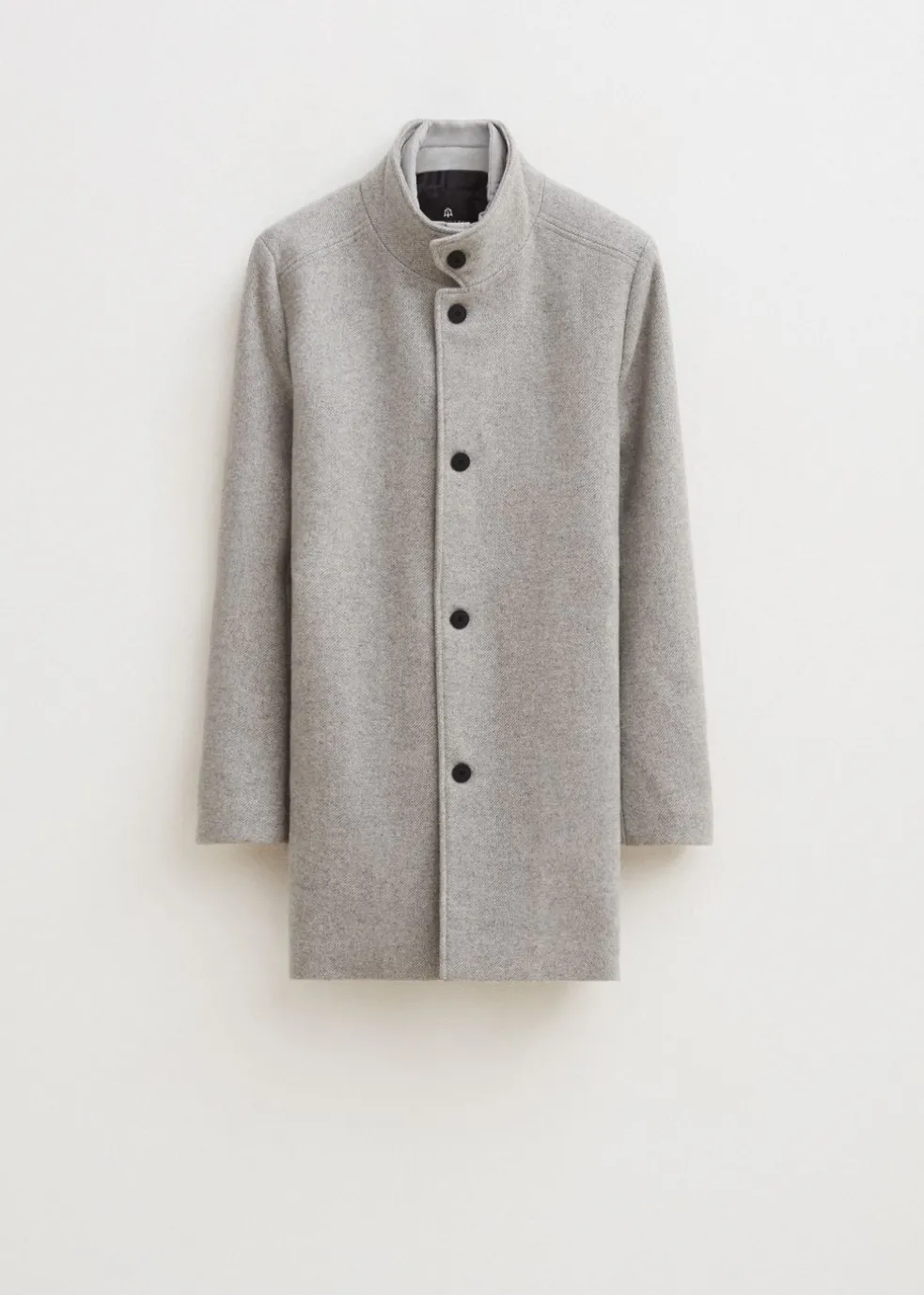 Overcoat met logo