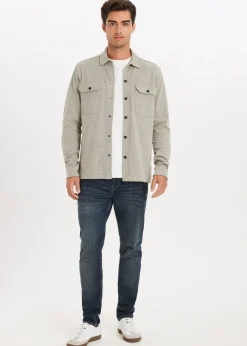 Overshirt gestreept