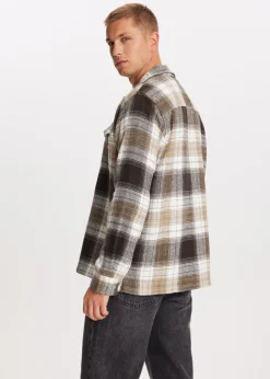 Overshirt met drukknopen