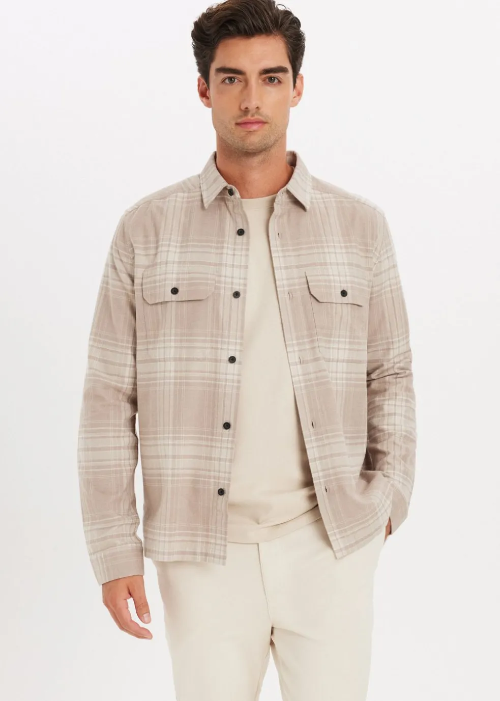 Overshirt met knopen