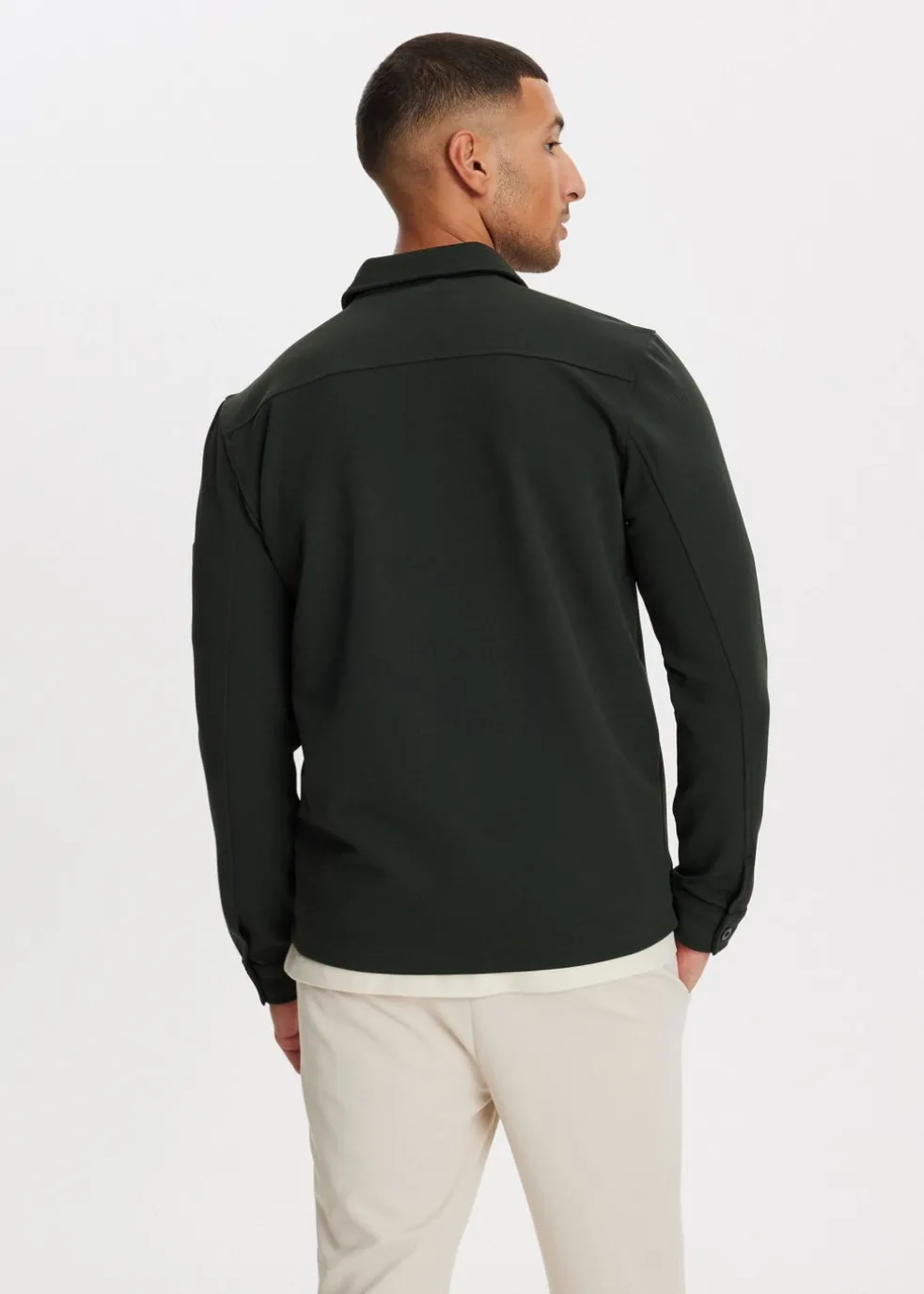Overshirt met ritssluiting