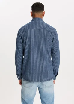 Overshirt met strepen