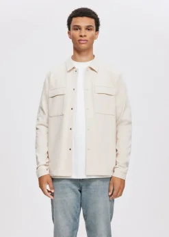 Overshirt met structuur