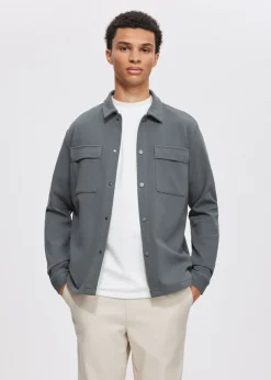 Overshirt met structuur