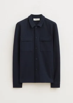 Overshirt met structuur