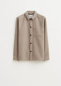 Overshirt met structuur