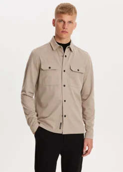 Overshirt piqué