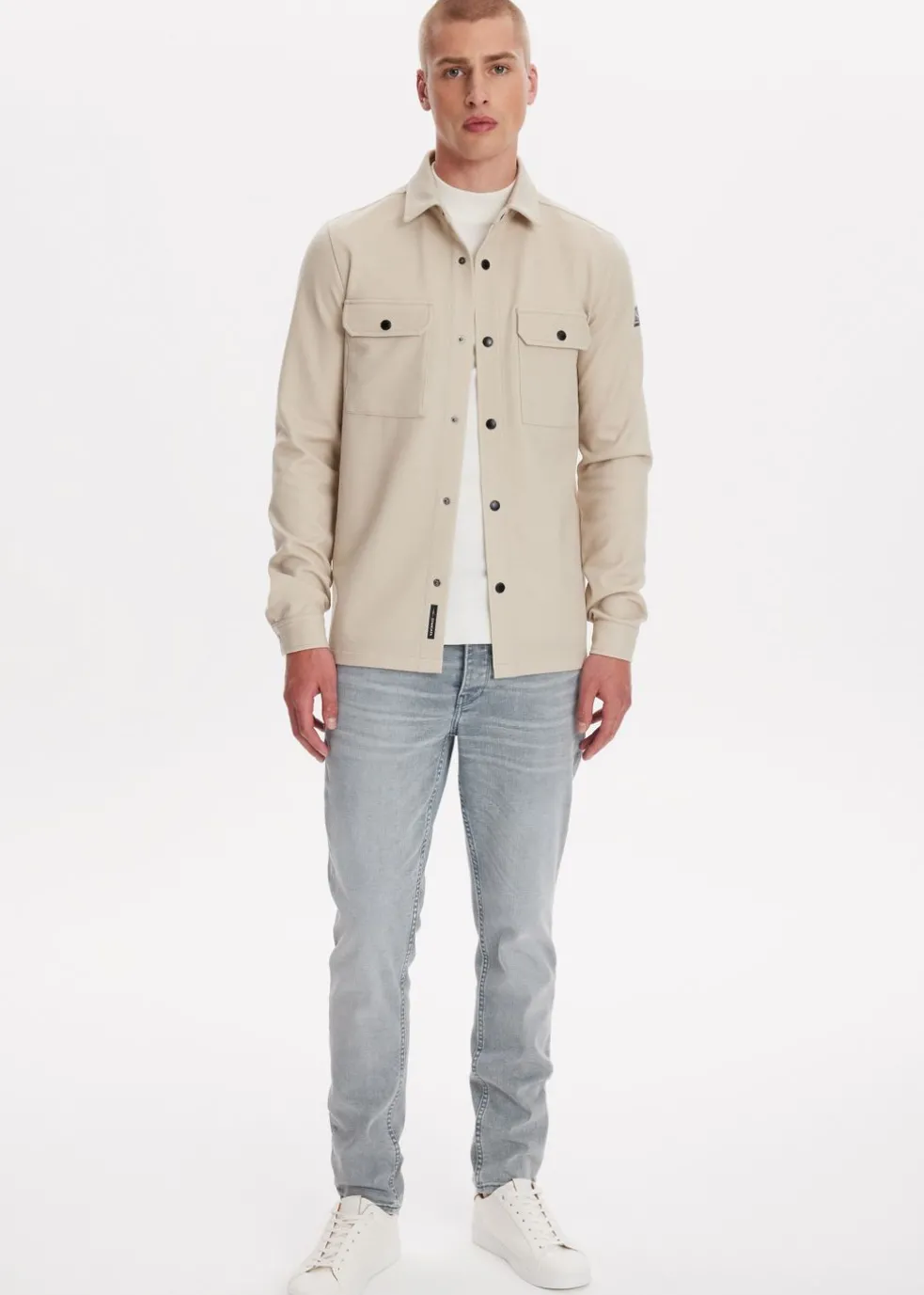 Overshirt piqué