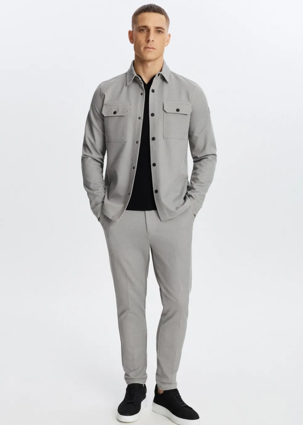 Overshirt piqué