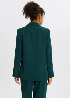 Oversized blazer met strik