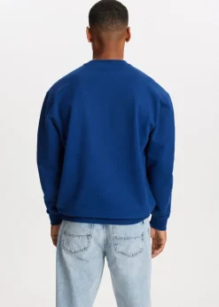 Oversized sweater met logo
