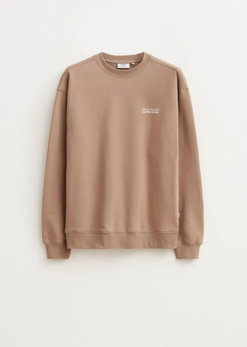 Oversized sweater met logo