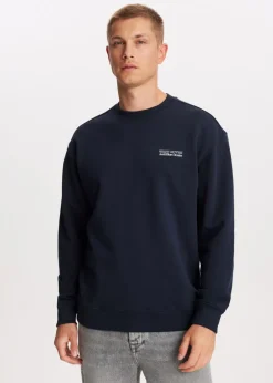 Oversized sweater met logo