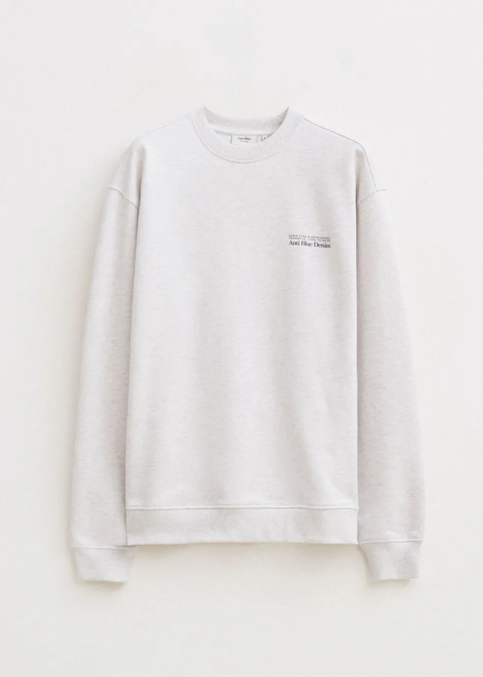 Oversized sweater met logo