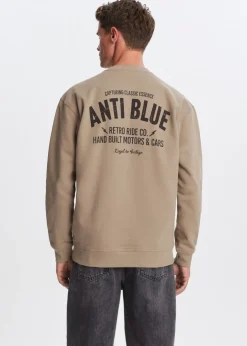 Oversized sweater retro ride