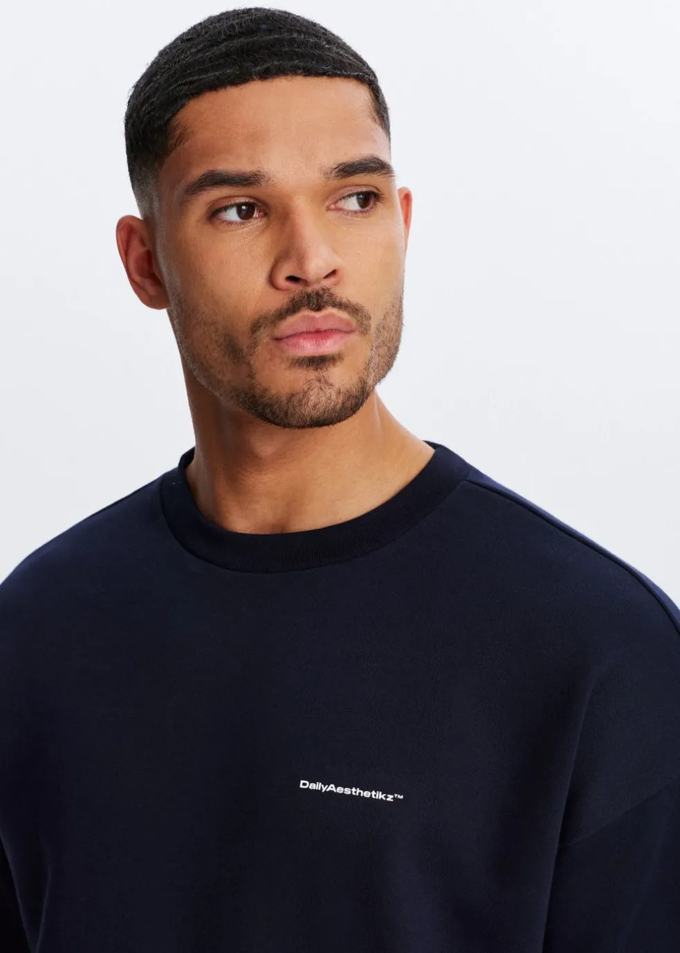 Oversized trademark sweater