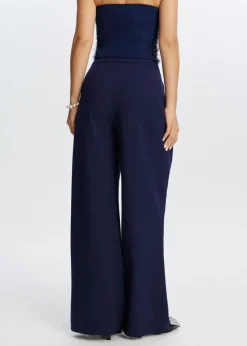 Pantalon overlap detail