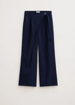 Pantalon overlap detail
