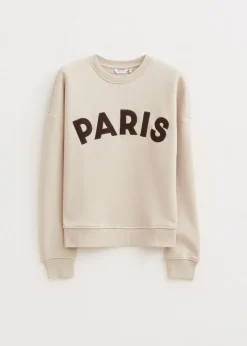 Paris geborduurde sweater