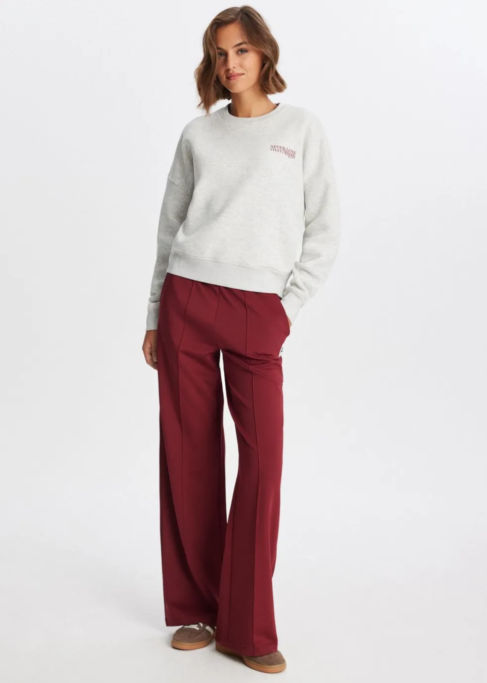 Pintuck broek