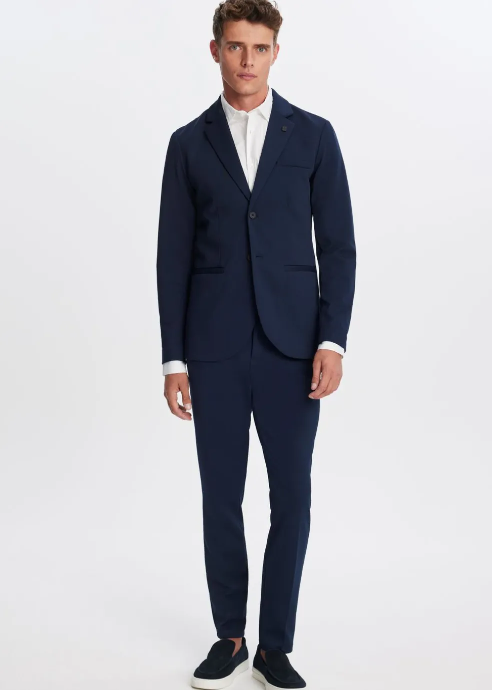 Piqué blazer