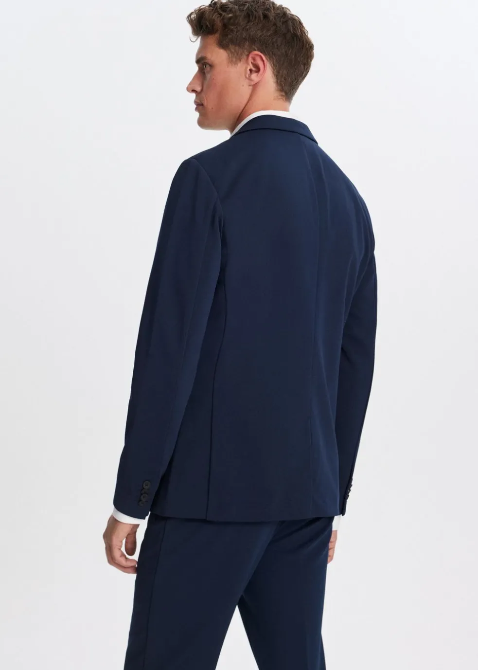 Piqué blazer