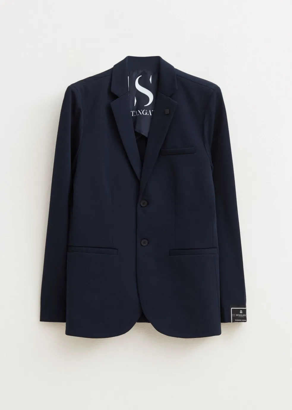 Piqué blazer