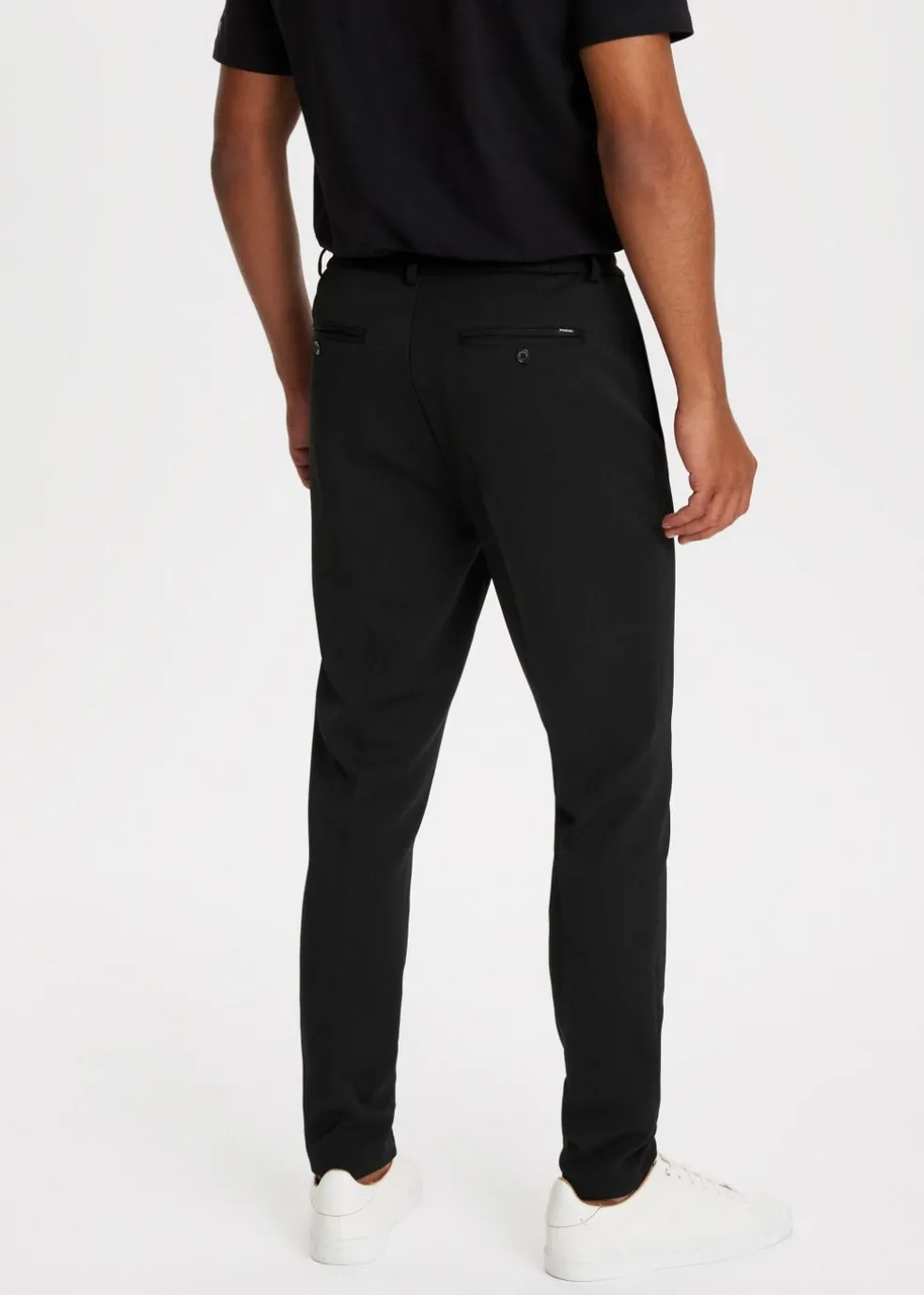 Piqué chino slim fit