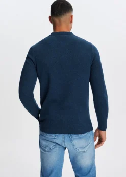 Polo met honinggraatdetail
