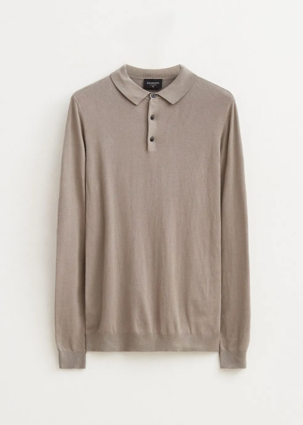 Polo met lange mouwen