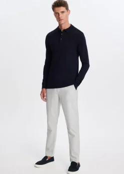 Polo met lange mouwen
