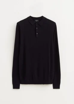 Polo met lange mouwen