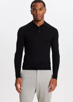 Polo met lange mouwen