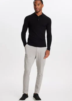 Polo met lange mouwen