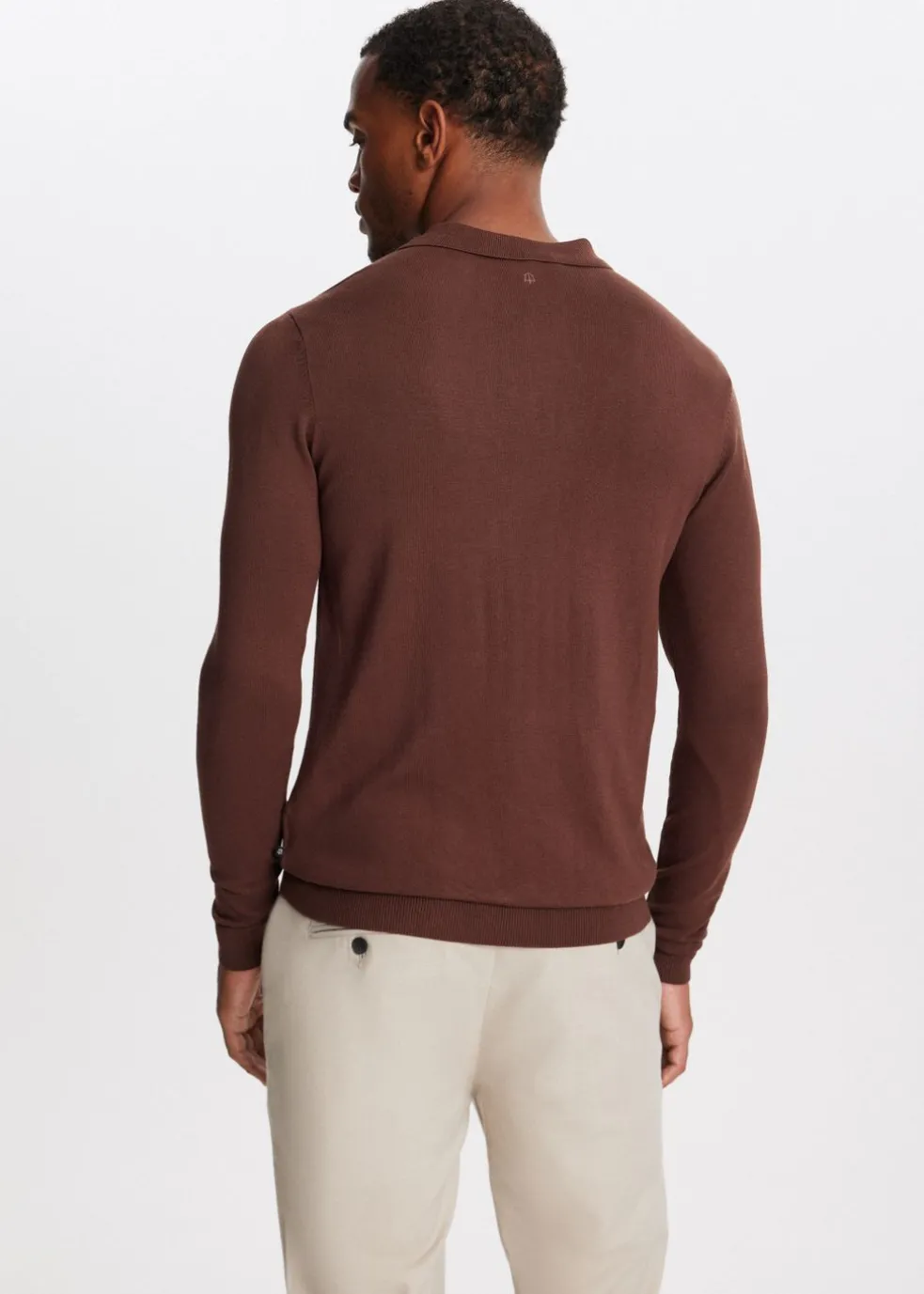 Polo met lange mouwen