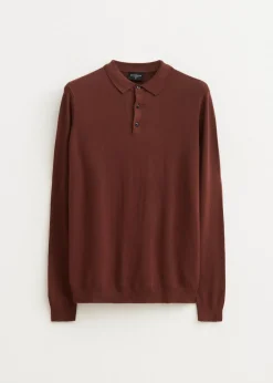 Polo met lange mouwen