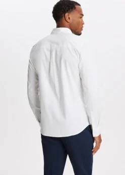 Poplin overhemd