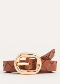 Riem met gevlochten design