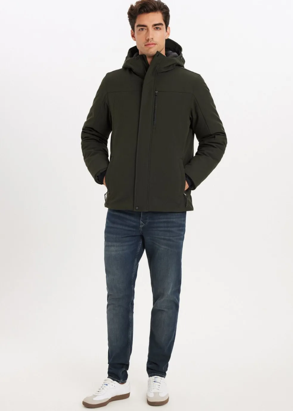 Softshell parka