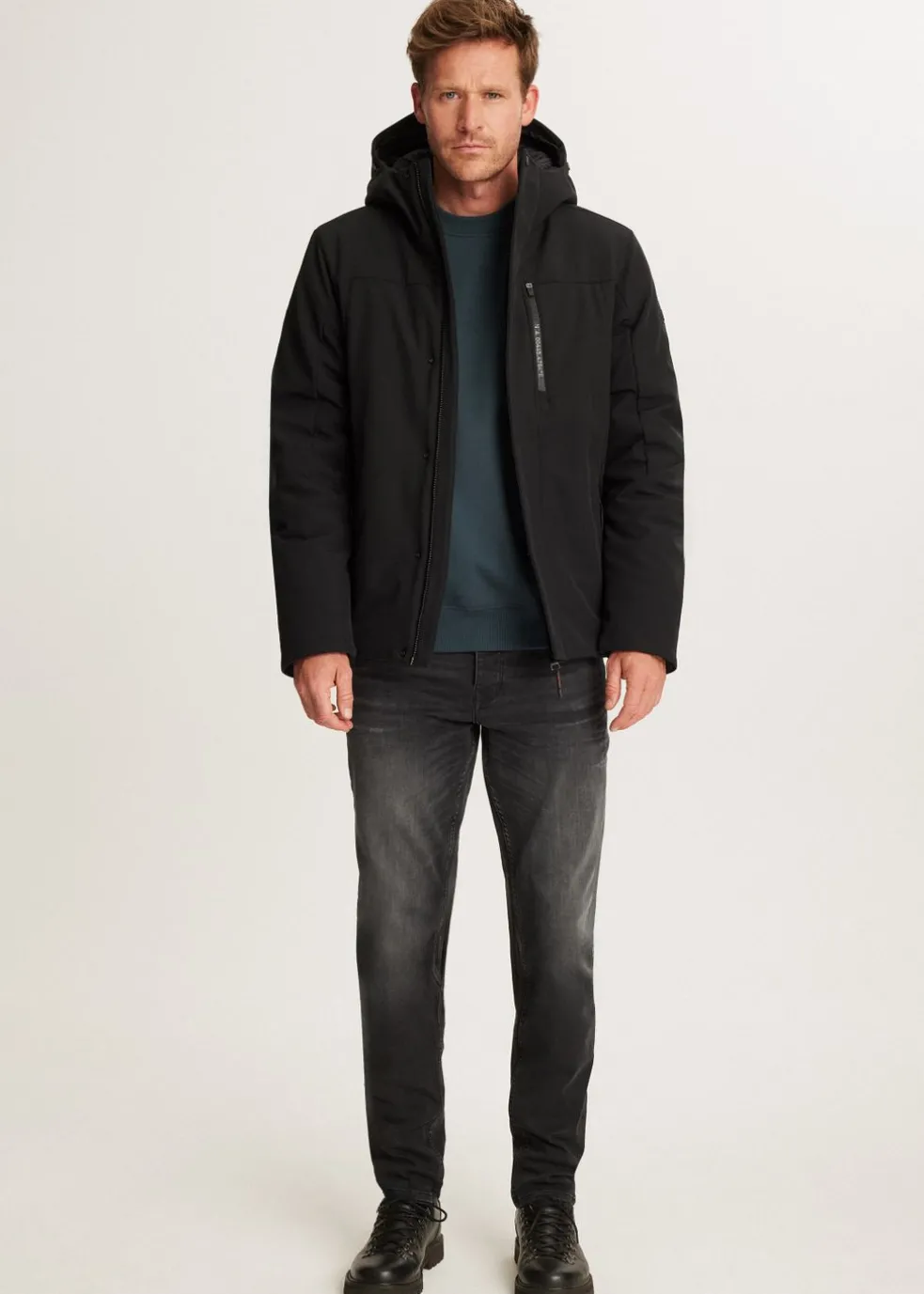 Softshell parka