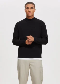Staff mock-neck trui
