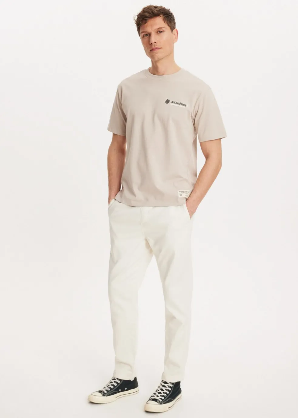 Straight leg jeans jog