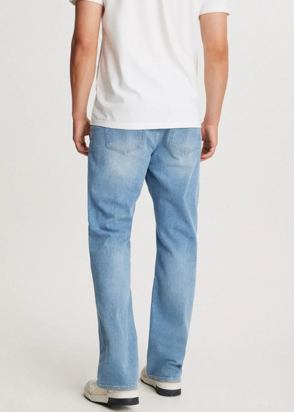 Stretchy straight leg jeans