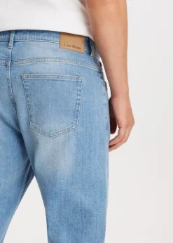 Stretchy straight leg jeans